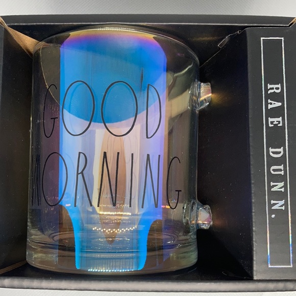 Rae Dunn Accessories - Rae Dunn “Good Morning” Iridescent Mug
